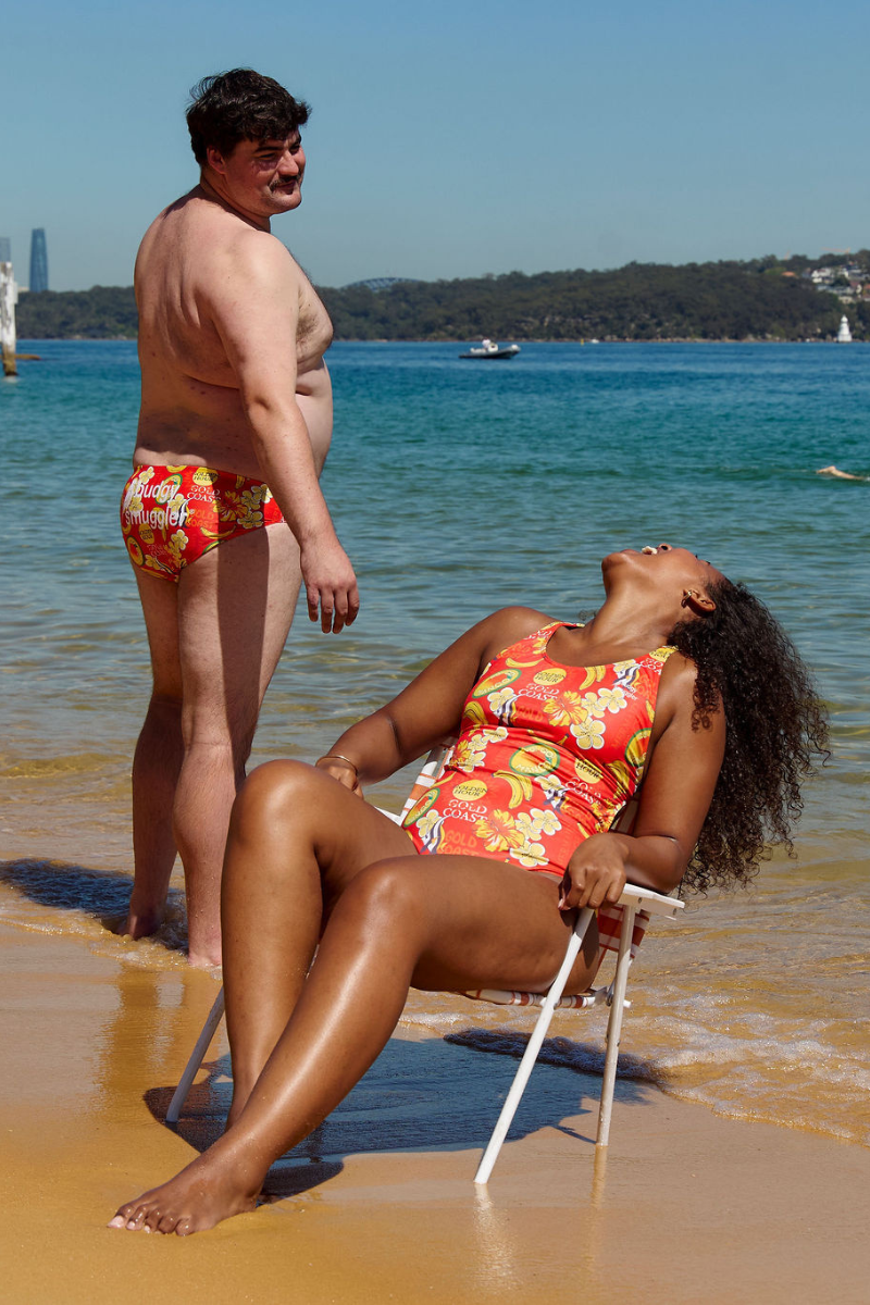 Thick Strap Racer in The Sunshines States