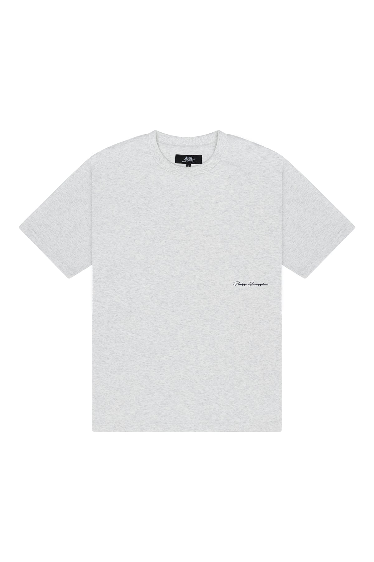 Heavyweight Light Marle Tee in Budgy