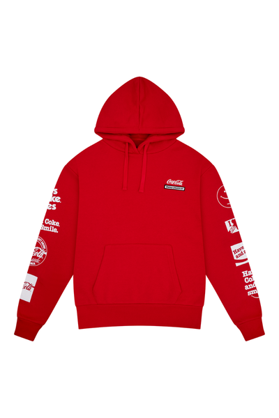 Hoodie in Coca Cola