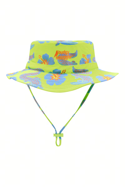 Kids Swim Hat in Trop a Croc UPF 50+