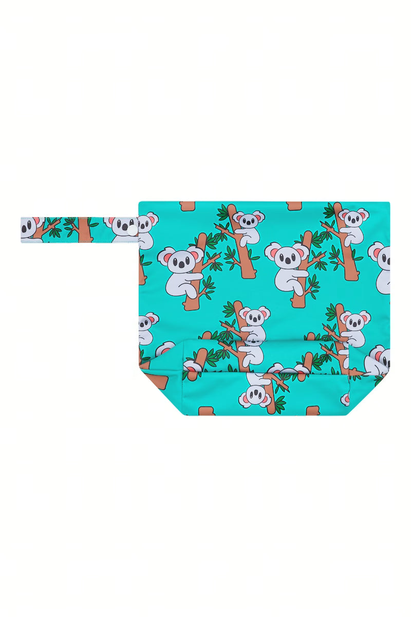Back of The Clappers kids wet bag