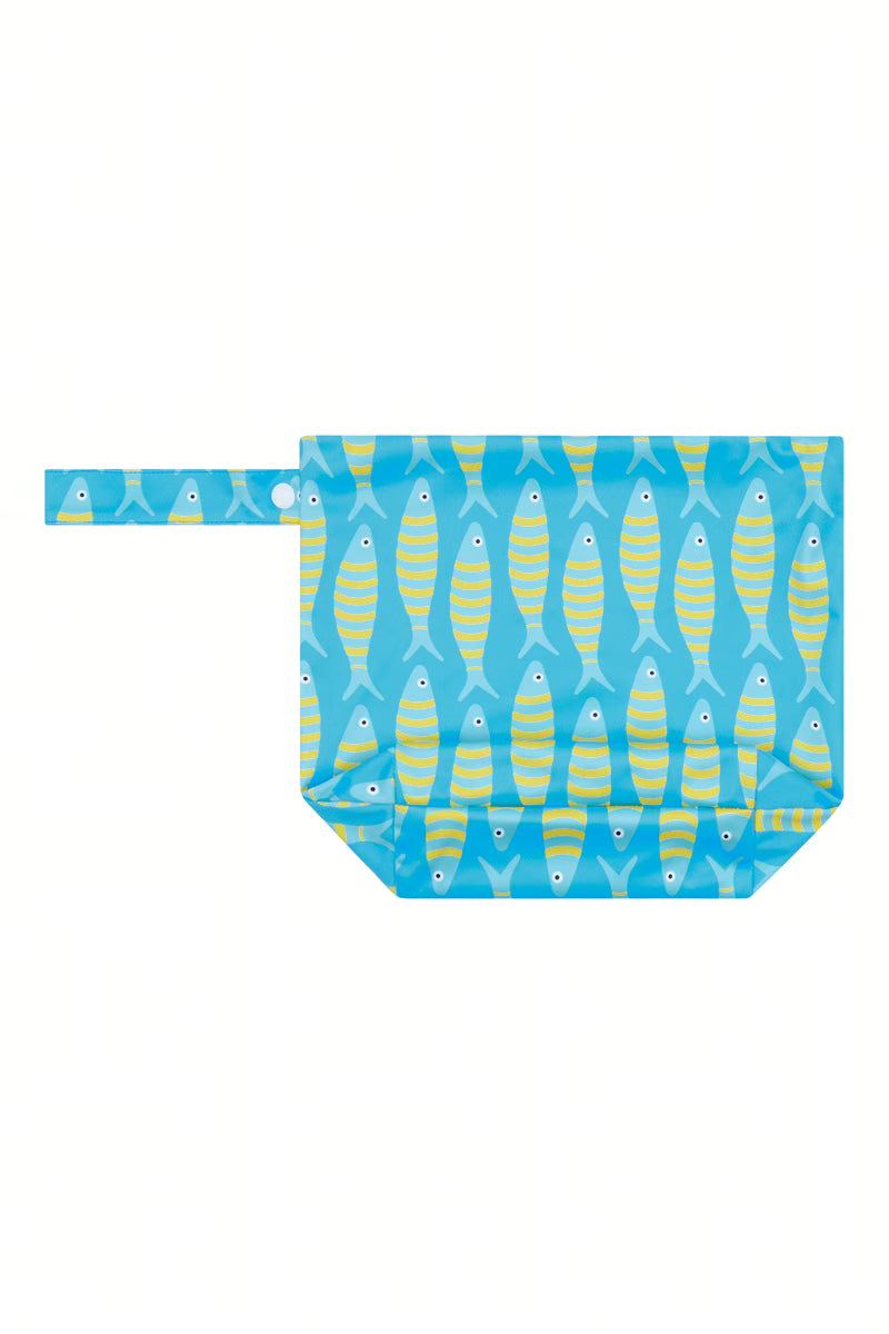 Back of the Sardines kids wet bag