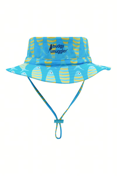 Kids Swim Hat in Sardines UPF 50+