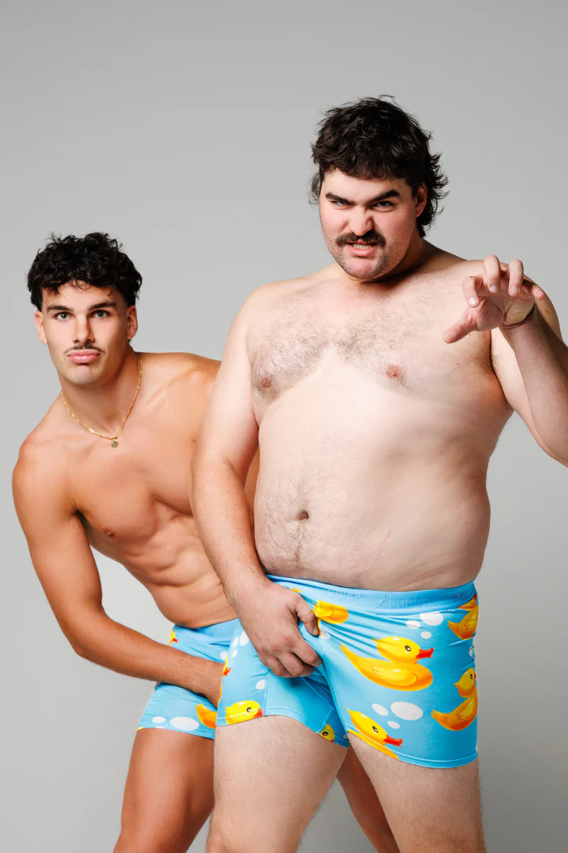 Mens Swim and Underwear Bundle in Rubber Ducks