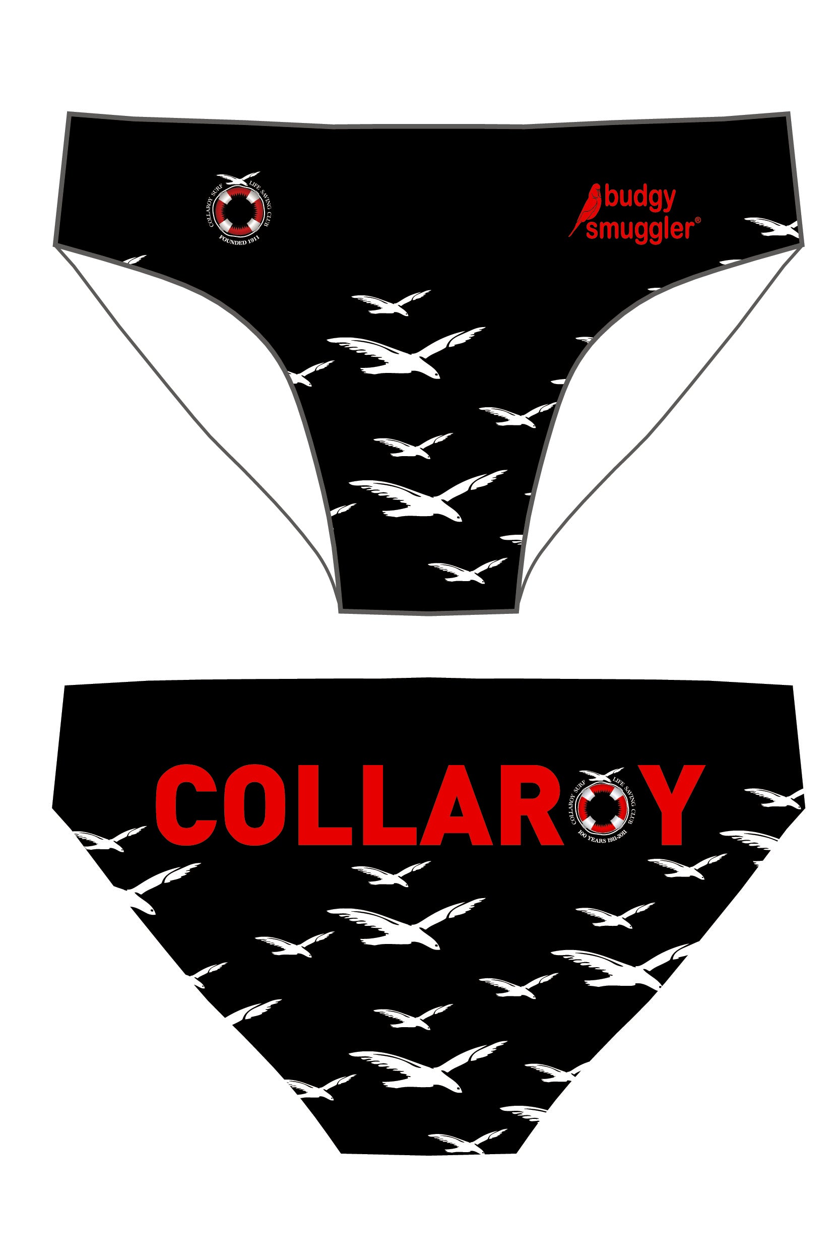 Collaroy SLSC Men's Swim Briefs | Budgy Smuggler Australia