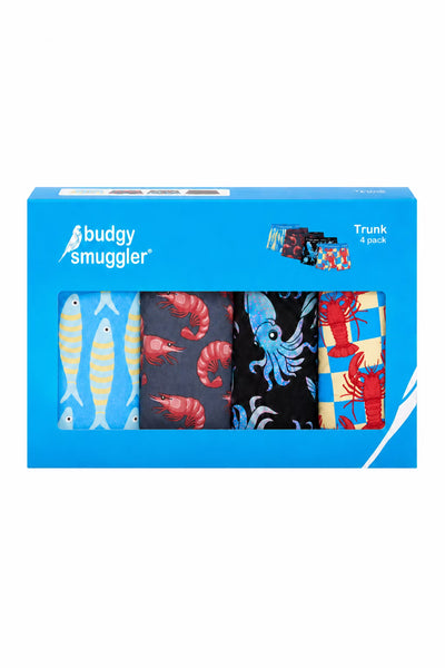 Men's Underwear Trunks 4 Pack in Strong Swimmers
