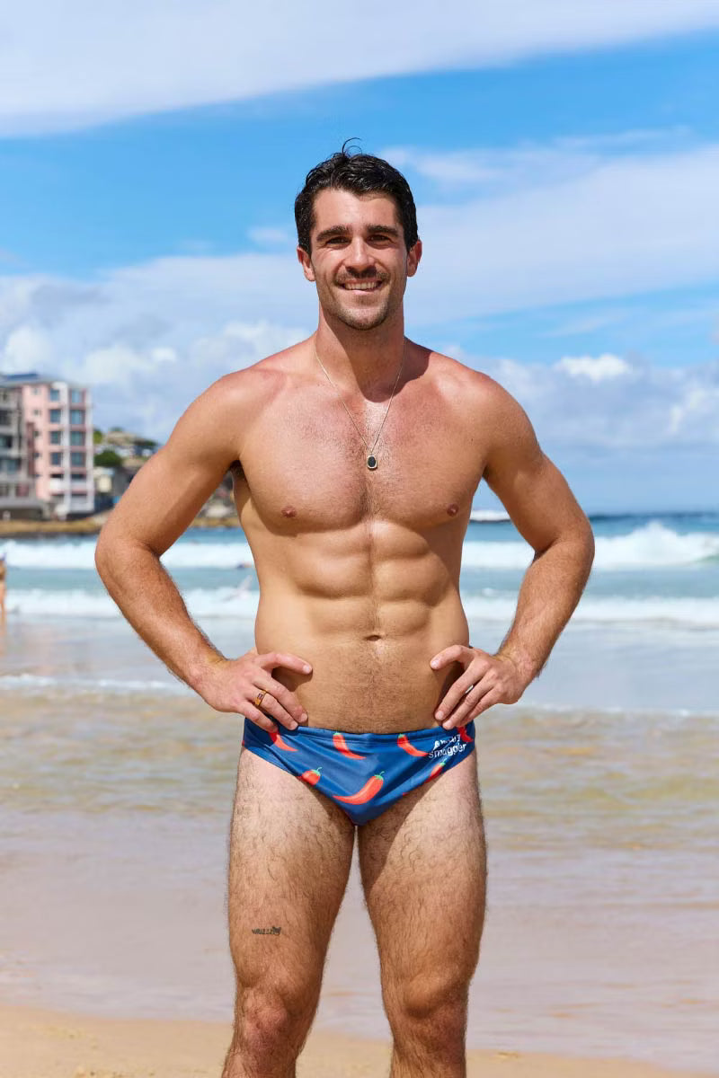 Mens Budgy Smugglers in chillies 