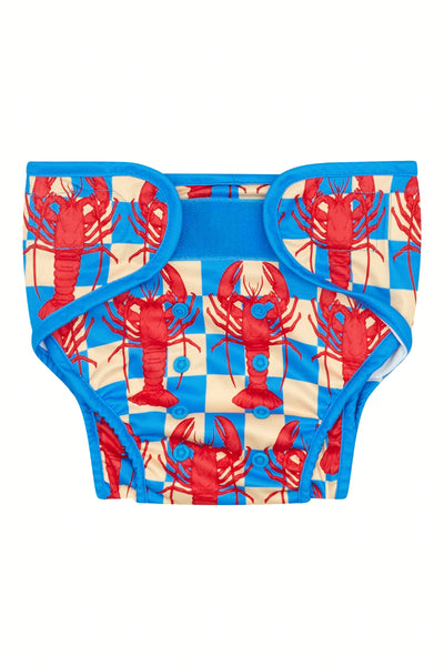 Swim Nappy in Lobstars