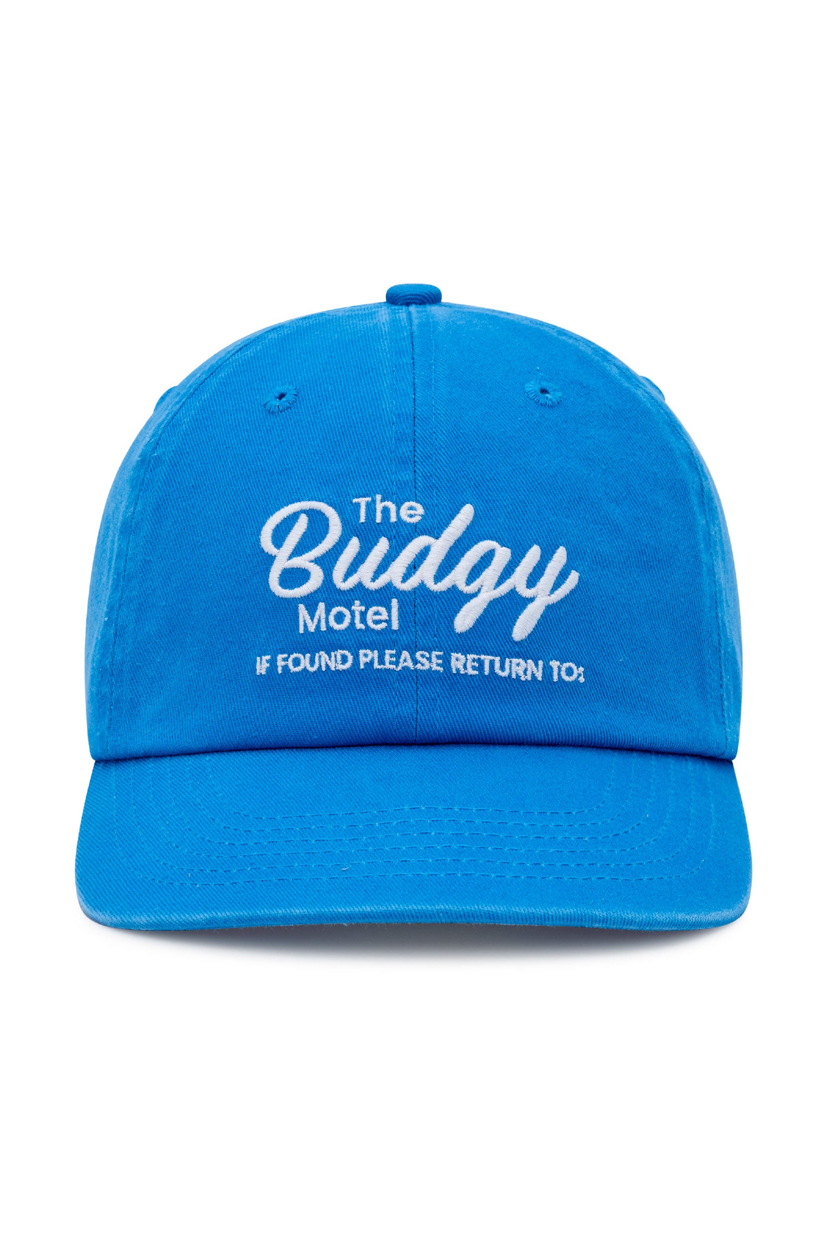 Dad Cap in Budgy Motel
