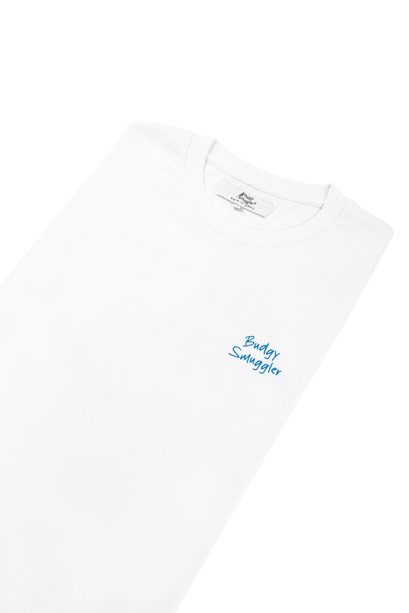 White Tee with Out of Office