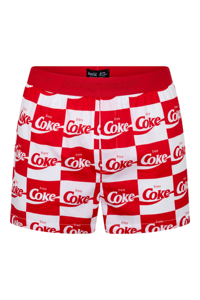 Pyjama Bottoms in Coke Squares