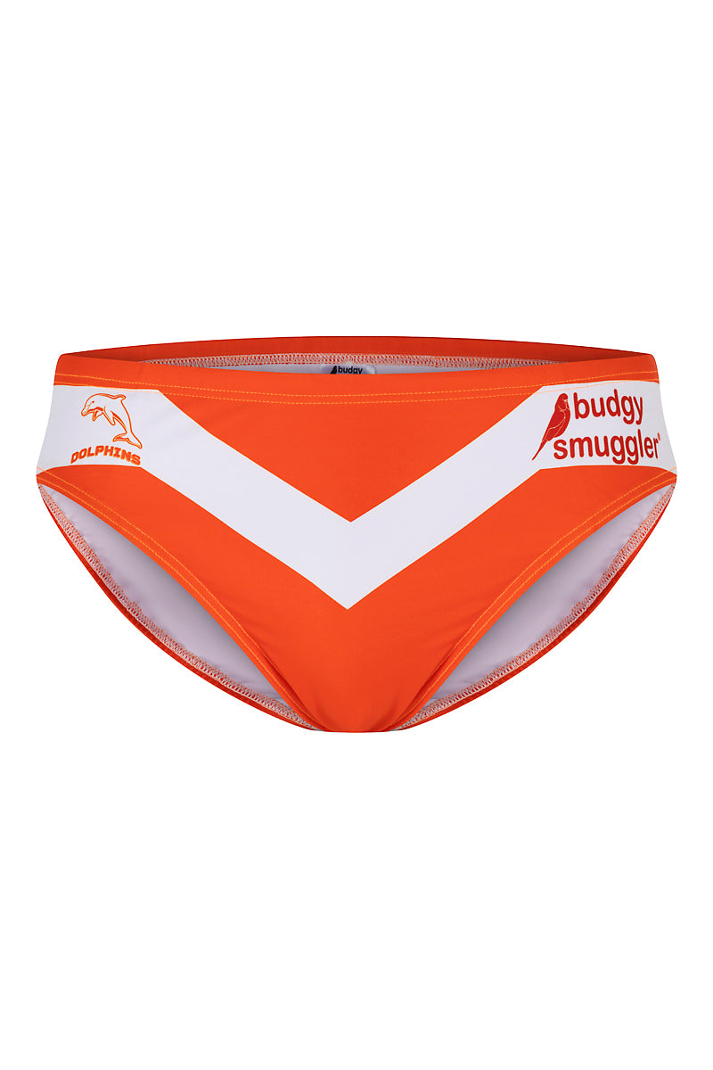 MENS SWIMWEAR DOLPHINS NRL DESIGN BUDGY SMUGGLER AU