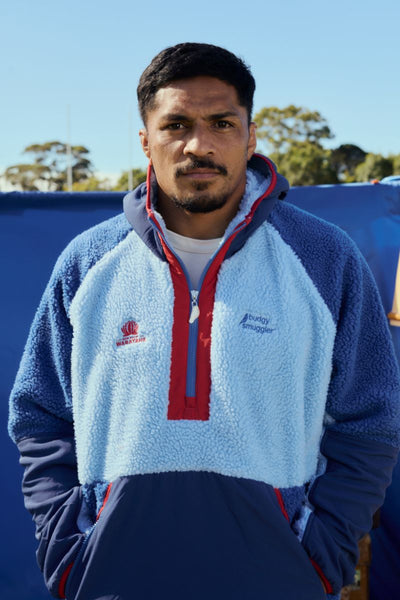 Retro Polar Fleece in Waratahs
