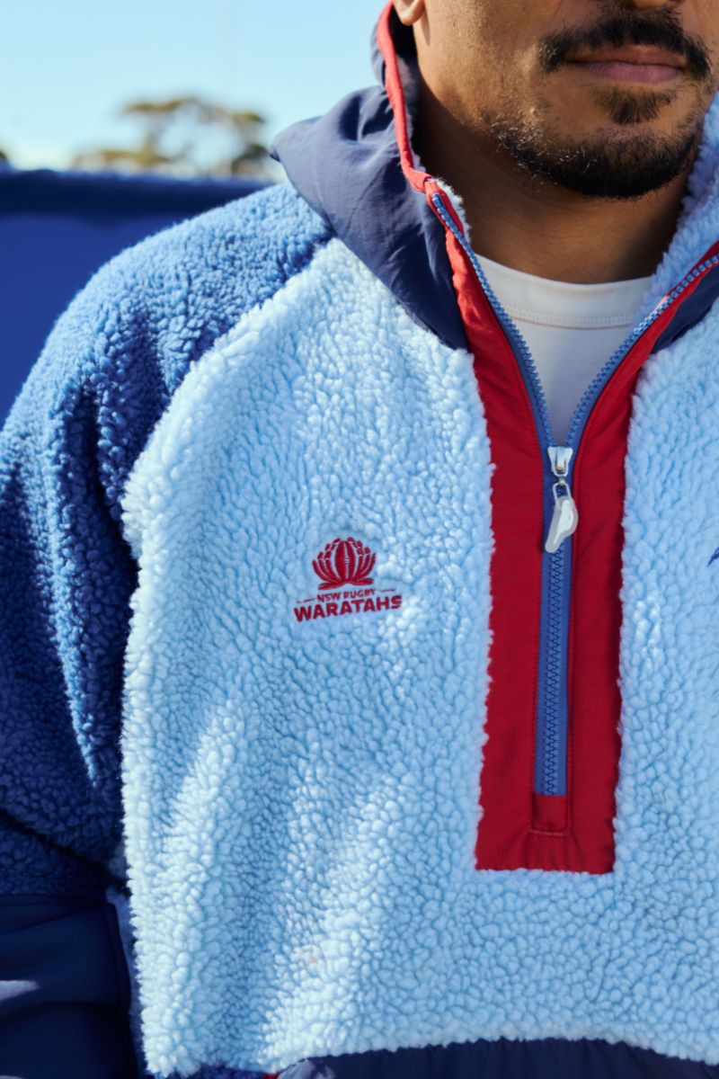 Retro Polar Fleece in Waratahs