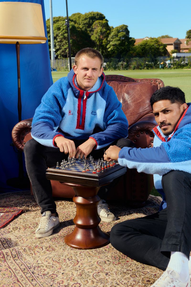 Retro Polar Fleece in Waratahs