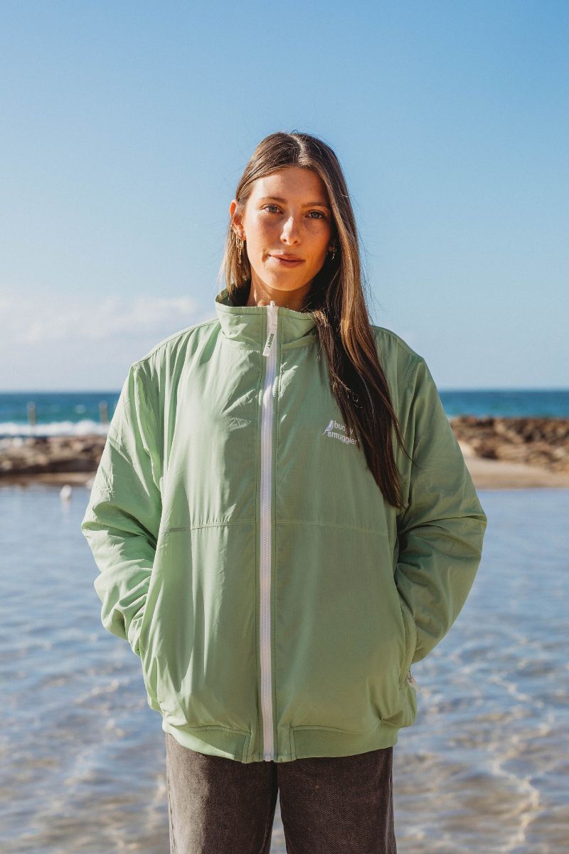 Reversible Fleece In Green