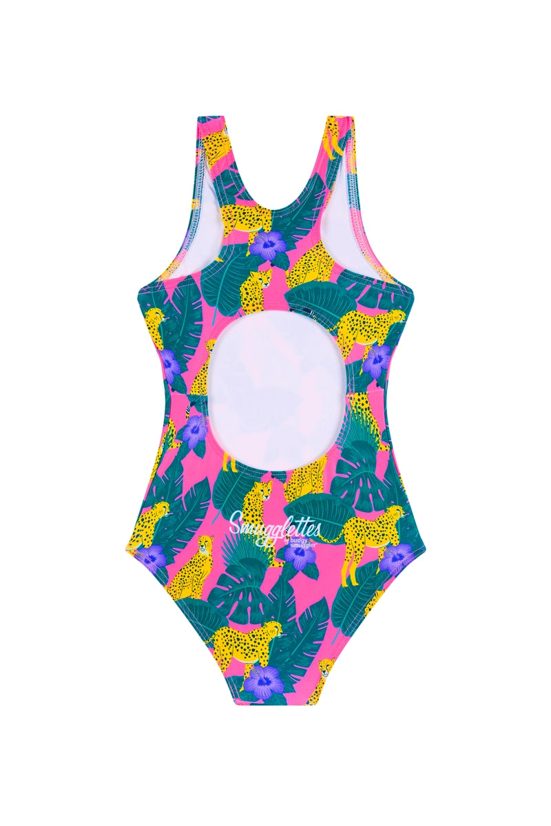 Girls One Piece in Cheeky Cheetahs