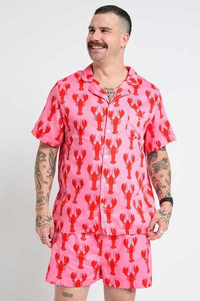 Men's Pyjama Set in Lobsters