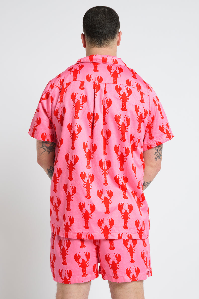 Men's Pyjama Set in Lobsters