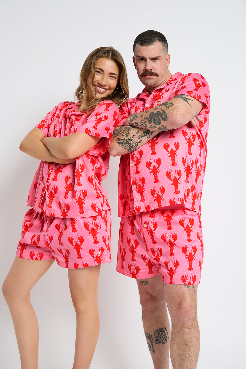 Men's Pyjama Set in Lobsters