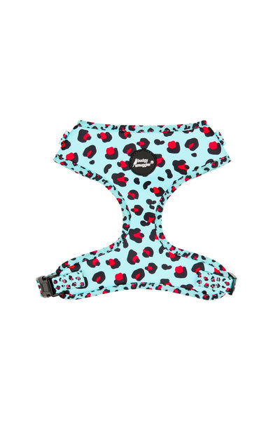 Pet Adjustable Harness in Neon Jungle