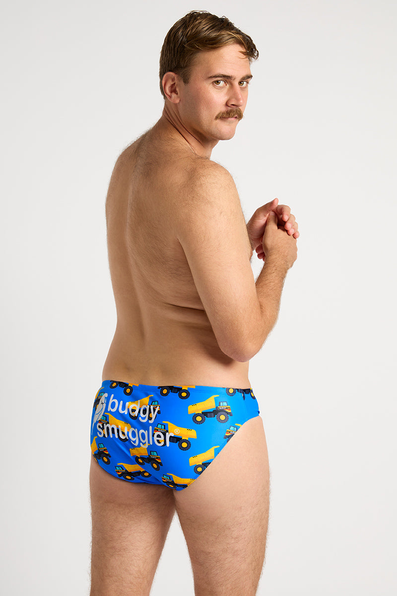 MENS SWIMWEAR BIG DUMPERS DESIGN BUDGY SMUGGLER AU