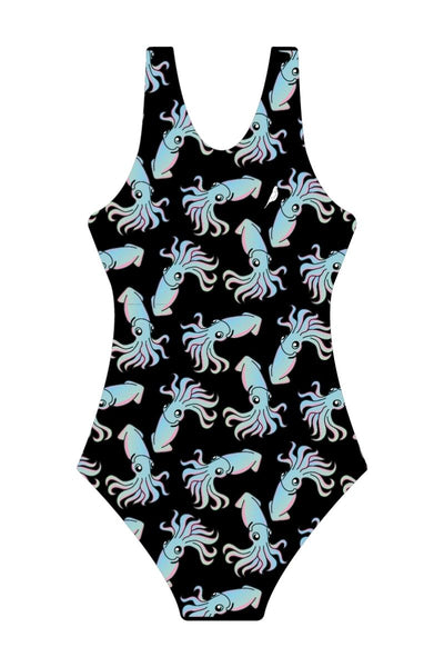 Girls One Piece in Salt and Pepper