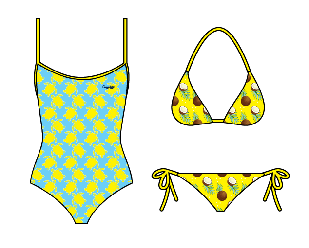 Design your own swimwear top online