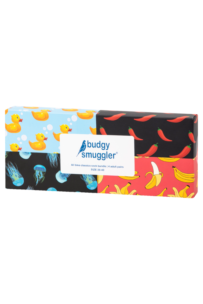 Budgy Socks 4 Pack