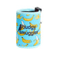 Stubby Holder in Blue Bananas