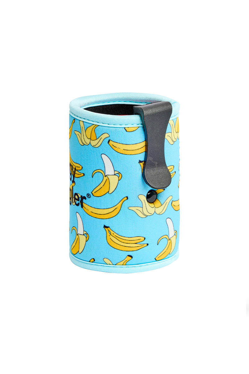 Stubby Holder in Blue Bananas