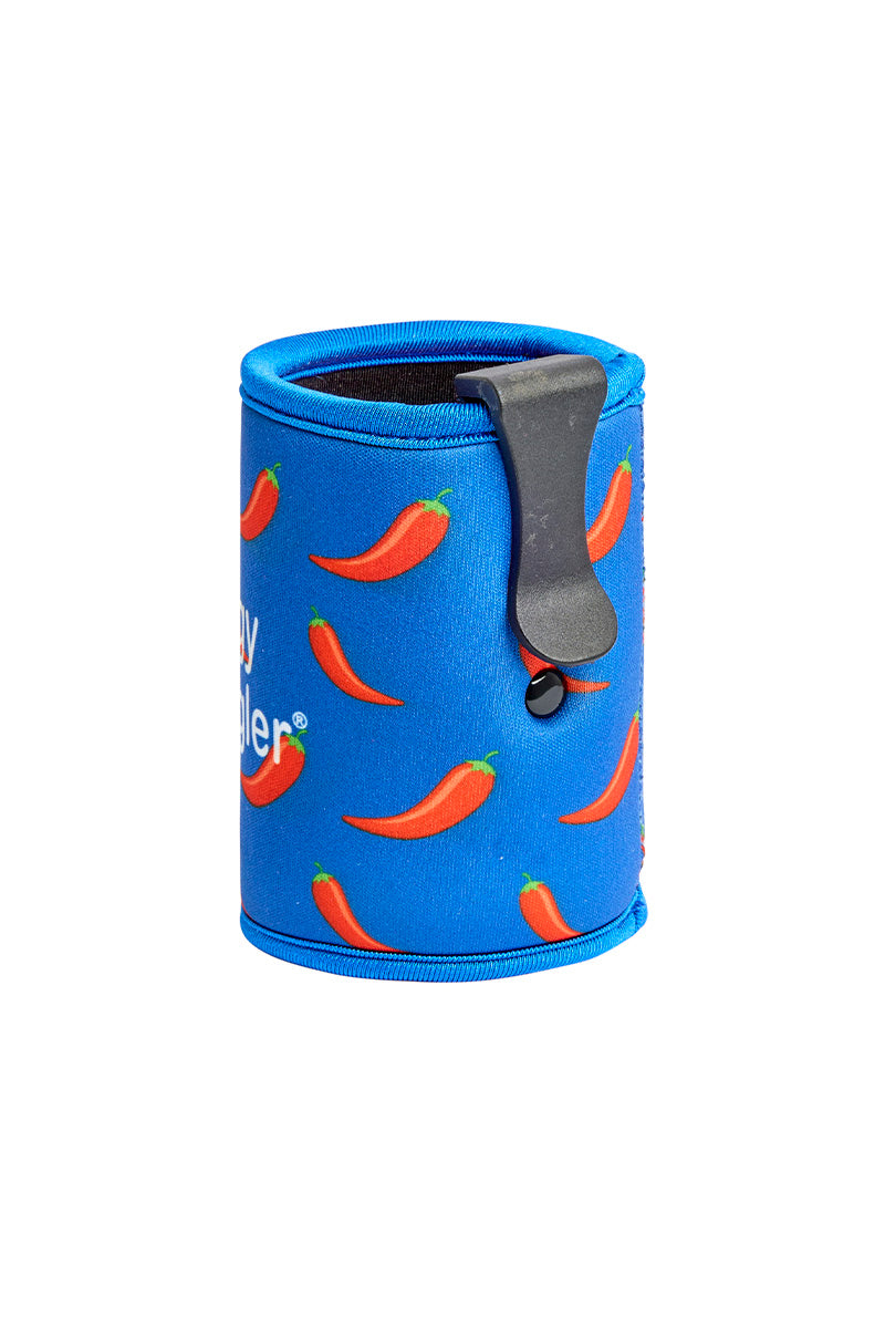 Stubby Holder in Chilli Willies with Clip