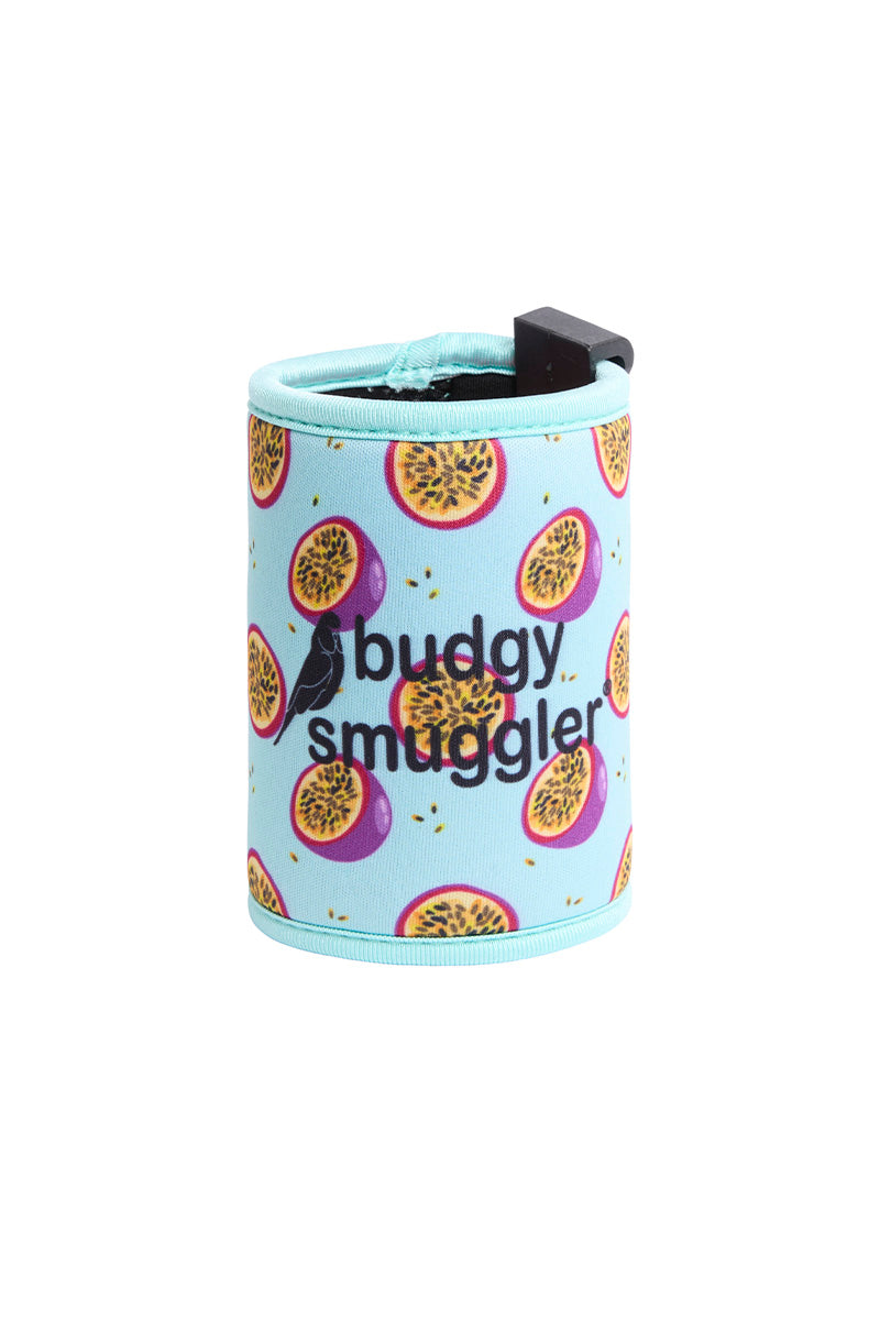 Stubby Holder in Passion Fruit with Clip