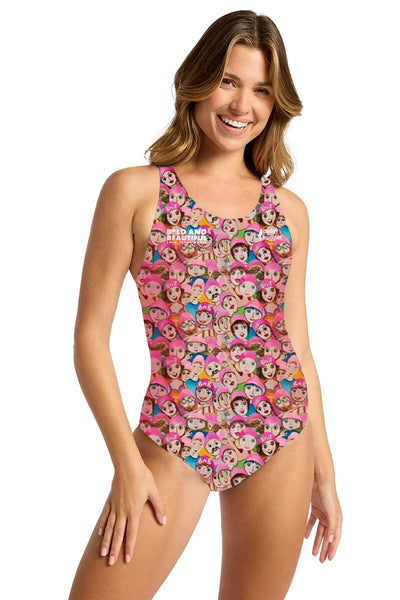 Thick Strap Racer in Bold and Beautiful 2025