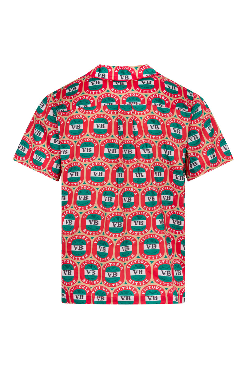 Adults Pyjama Set in VB 70s Red Label