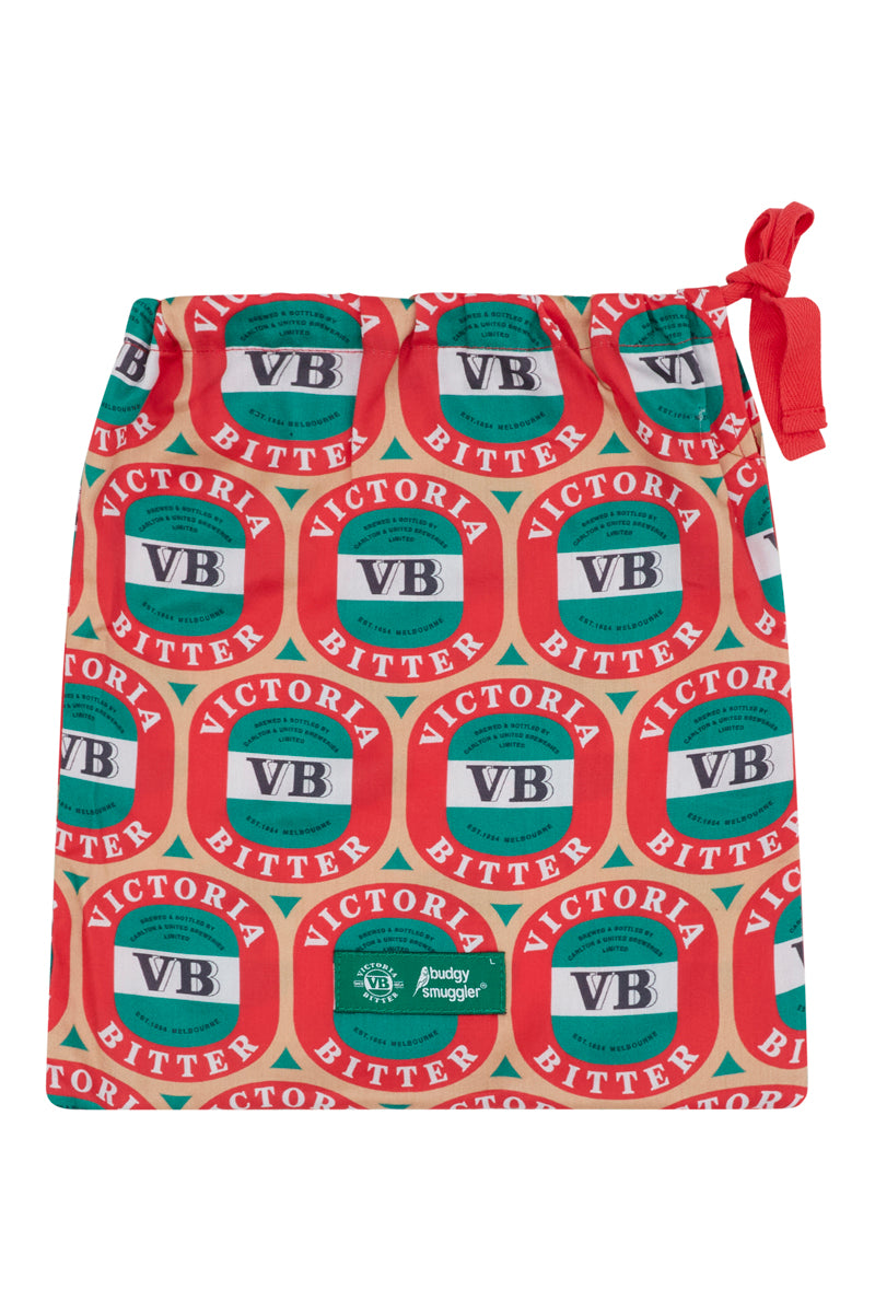 Adults Pyjama Set in VB 70s Red Label