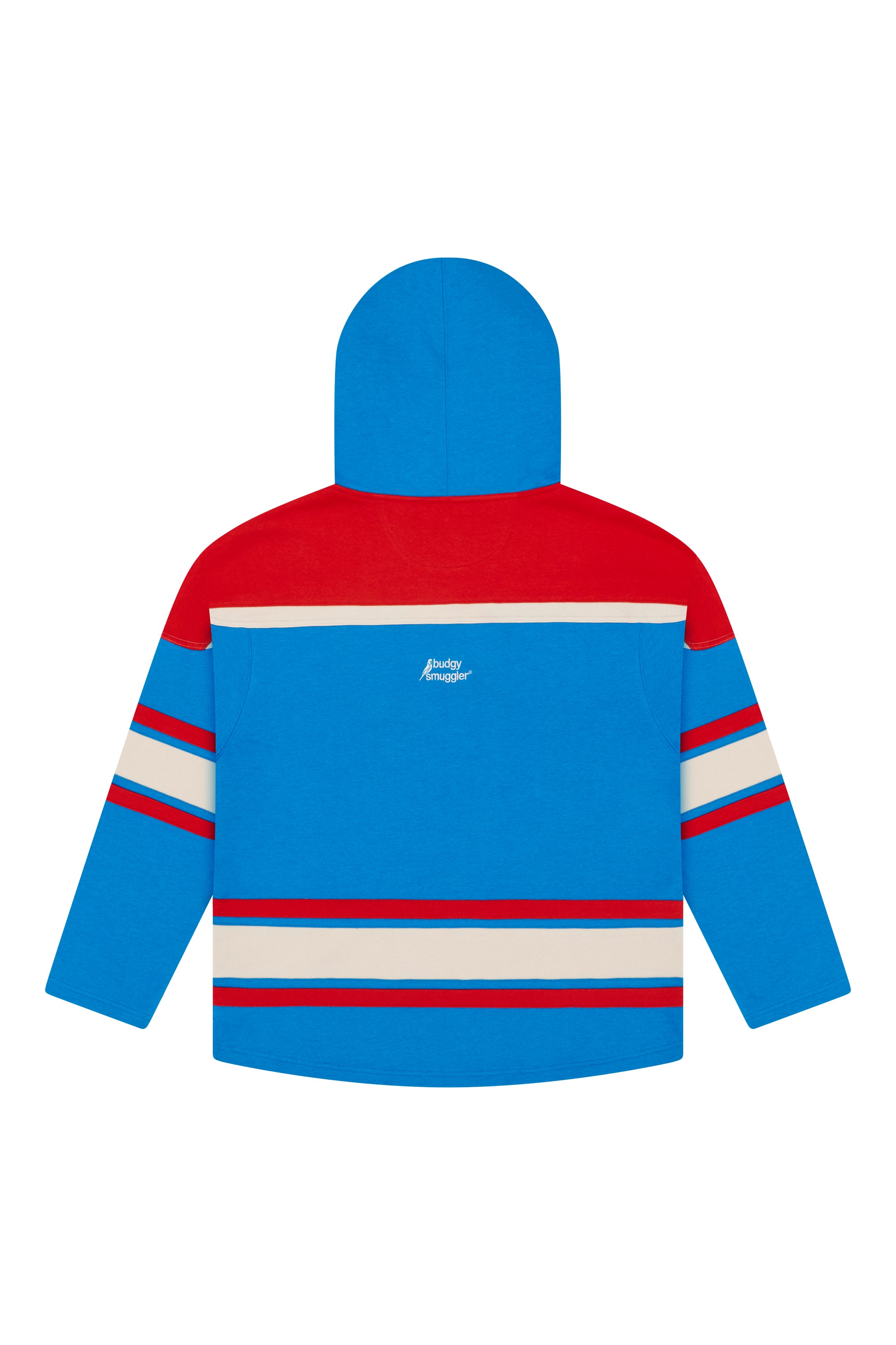 Lacer Hoodie in Blue and Red