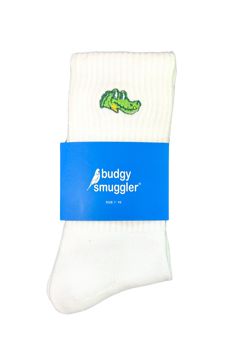 Crew Socks In Crocodile Icon