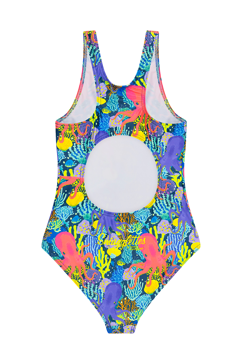 Girls One Piece in Coral Reef