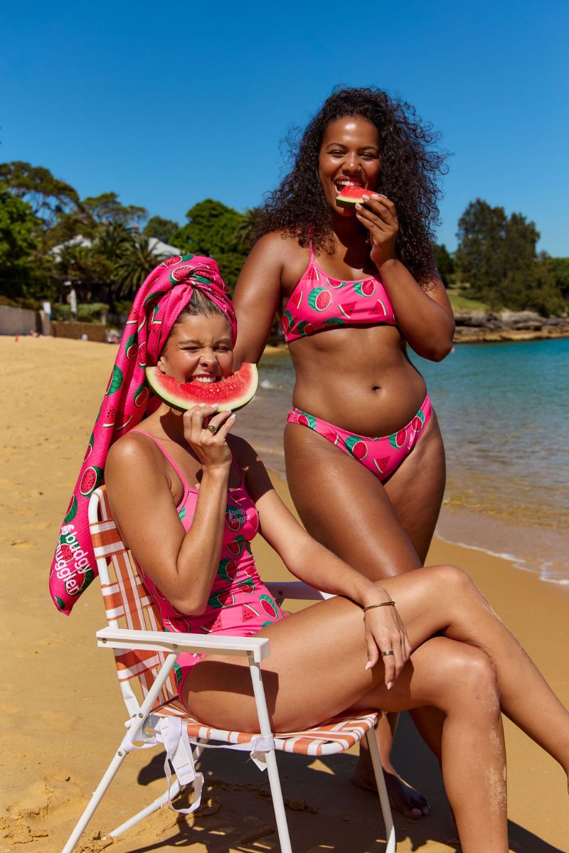 Freshwater Top in Watermelon Sugar Thighs