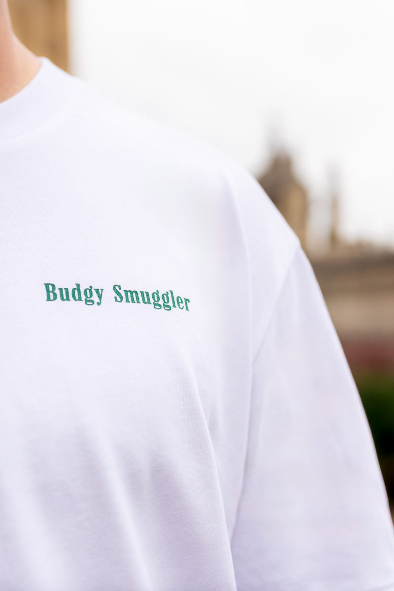 White Tee with Bogey Daddy