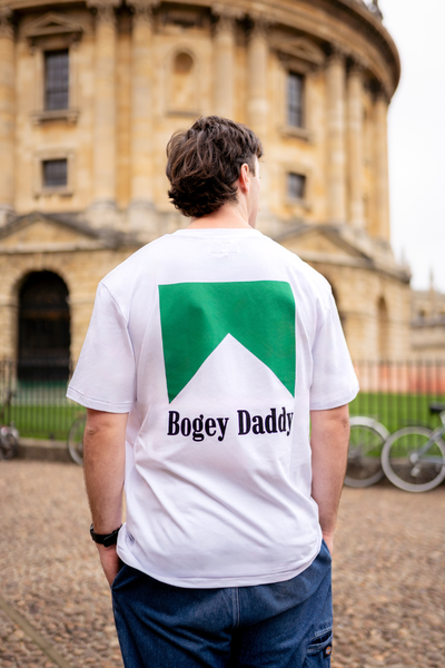 White Tee with Bogey Daddy