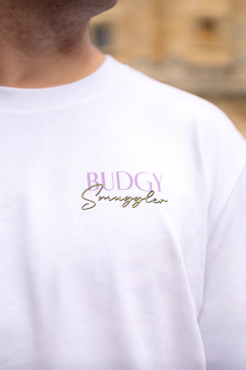 White Tee with Kangaroo Jetski