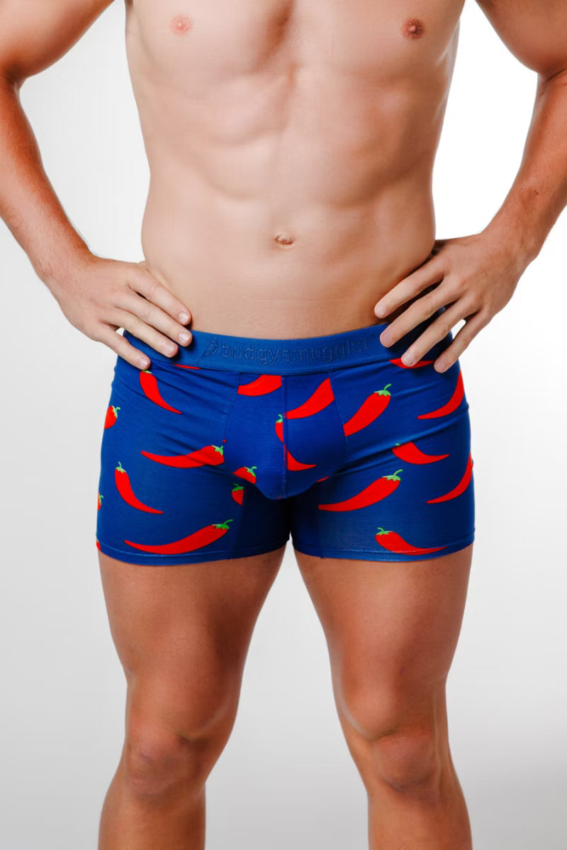 Men's Underwear Trunks in Chilli Willies