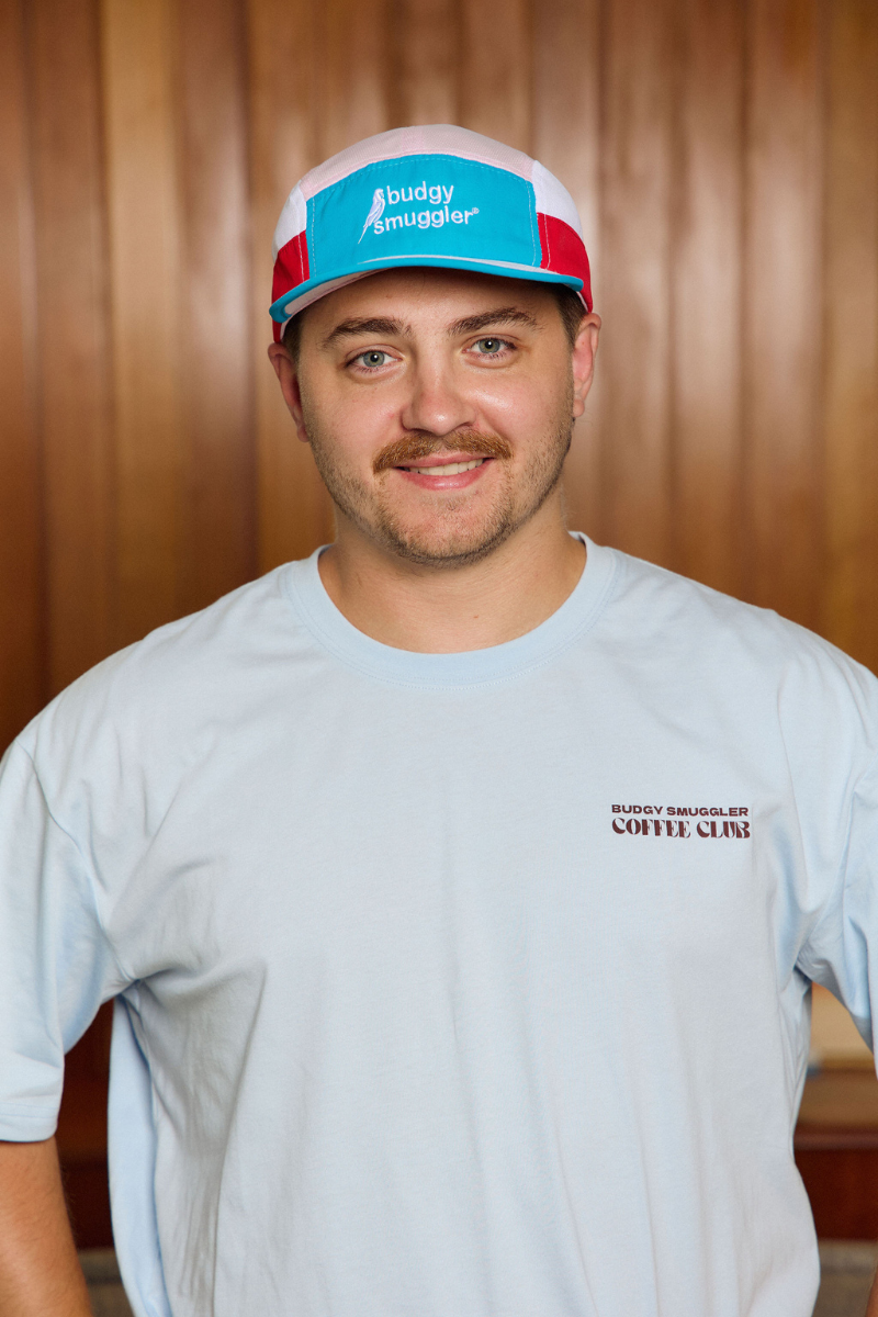 Running Cap in Red White Pink and Blue