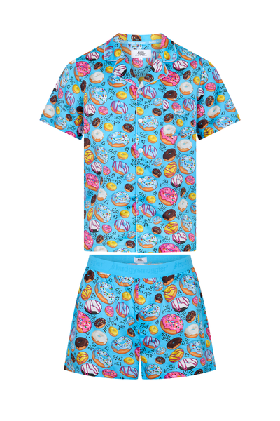 Adults Pyjama Set in Donuts 2.0