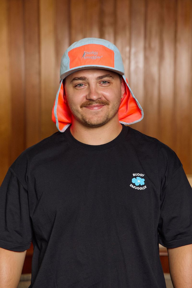 Lightweight Black Tee with Flowers