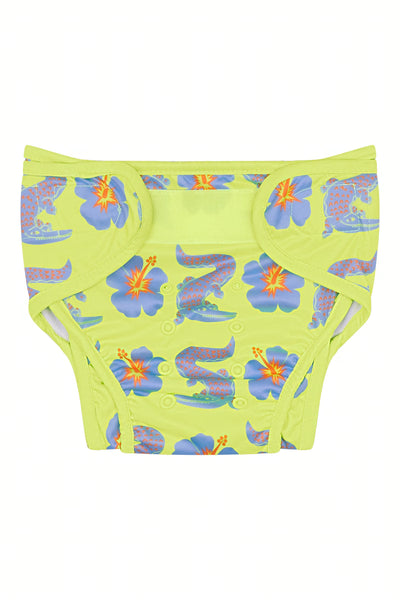 Swim Nappy in Trop A Croc