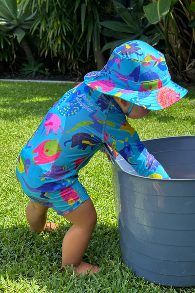 Kids Onesie Swim Bundle in Aussie Battlers UPF 50+