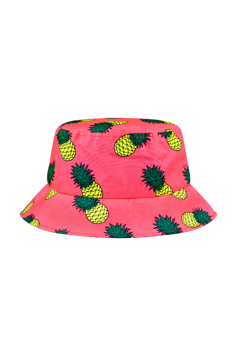 ACCESSORIES | PINK PINEAPPLE BUCKET HAT | BUDGY SMUGGLER AU – Budgy ...